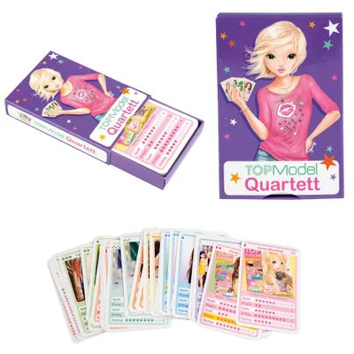 Produktbild von TOPModel Spielkarten Quartett