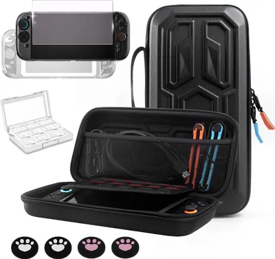 Image de INF Ensemble d'étui de transport de protection de style Mech pour console Switch 2