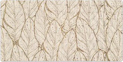 Produktbild von Schreibtischunterlage - 120x60 cm - Mauspad - Tischunterlage - Zusammensetzung wilder Blätter