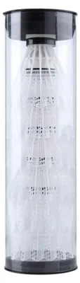 Produktbild von Inny - Federball (6er-Pack) PP11097 (Einheitsgröße) (Weiß)