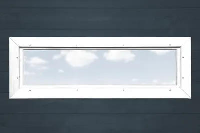 Immagine prodotto di Finestra aggiuntiva Weka fissa L 125 x A 40 cm, vetro bianco
