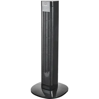 Obrázok produktu pre Bestron AFT80ZRC, Vertikálny domáci ventilátor, Čierna, Podlaha, 80°, Dotyk, Bezdrôtový, 8 h