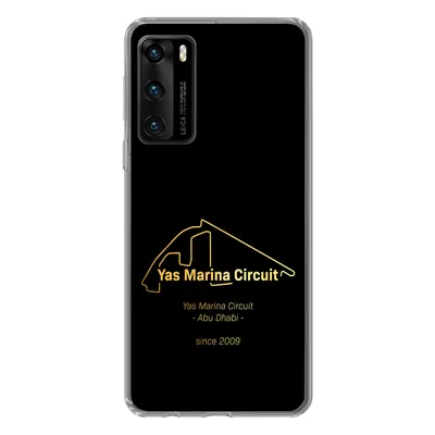 Produktbild von MuchoWow® Handyhülle Schutzhülle Hülle für Huawei P40 F1 - Abu Dhabi - Rennstrecke Silikon Softcase Handy Hülle - Handytasche