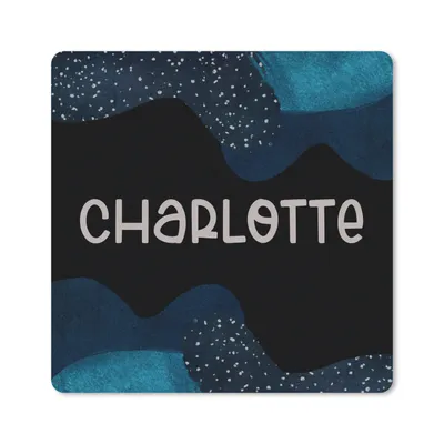 Produktbild von MuchoWow® Mauspad Mousepad Charlotte - Pastell - Mädchen 20x20 cm - Mousepads - Maus Mat - Pad - Mausunterlage - Desk Mat - Bureauartikeln