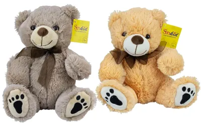 Zdjęcie produktu dla Pluszowy miś Jonotoys Sunkid o wysokości 25 cm, dostępny w 2 kolorach