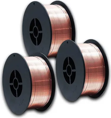 Produktbild von VECTOR WELDING MIG MAG Schweißdraht Drahtrolle Stahl ER70S-6, SG 3 Ø 1,0 mm / 3x 1 kg / D100 Rolle