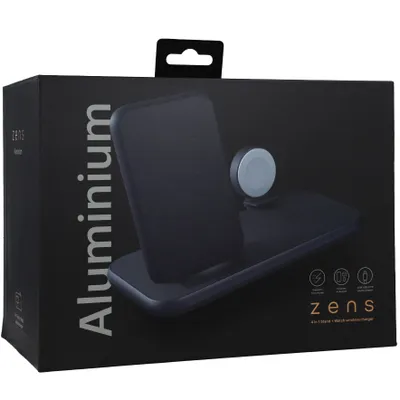 Obrázok produktu pre ZENS ZEDC15B/00, Vnútorný, AC, USB, Bezdrôtové nabíjanie, 1,5 m, Čierna