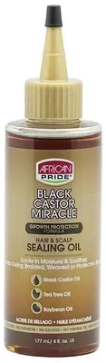 Produktbild von African Pride Black Castor Miracle Haar- und Kopfhaut-Pflegeöl 177 ml