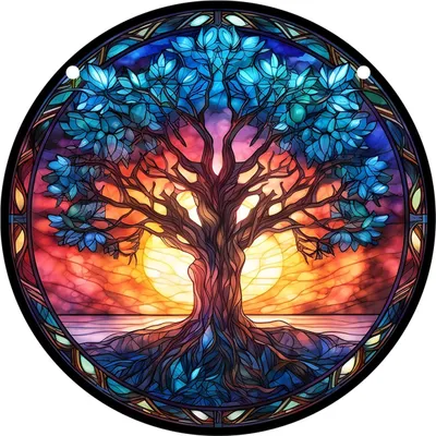 Produktbild von Sonnenfänger Tree of Life/Typ38/L - Lebensbaum KP32202