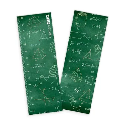 Produktbild von itenga Lesezeichen Formeln 5,1 x 14,8 cm 300 g/m² folienkaschiert glänzend