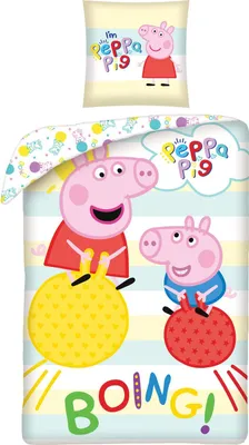 Jerry Fabrics Bunny Bing Kinder Bettwäsche Set – 100% Baumwolle, 100 X 135 Cm + Kissen 40 X 60 Cm