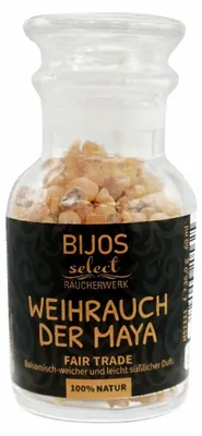 Produktbild von Bijos Select Räucherwerk Weihrauch der Maya Fair Trade, 125 ml Räucherharz