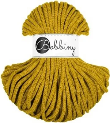 Immagine prodotto di Cordoncini in cotone - cordoncini intrecciati 5 mm - 50m Giallo piccante