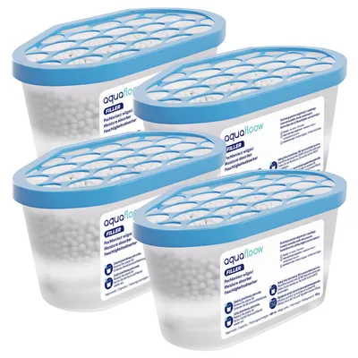 Obrázek produktu pro 4x 400 ml odvlhčovač vzduchu – absorbér vlhkosti do kuchyně, koupelny, auta a obývacího pokoje – neutrální
