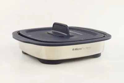Produktbild von TUPPERWARE  MicroPro Grill dunkelblau Mikrowellen-Griller Mikrowelle