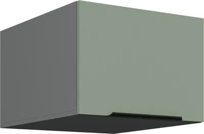 Produktbild von Hängeschrank mit Flügeltüren LUNARA – Breite 50 cm, Grün/Anthrazit
