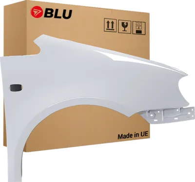 Zdjęcie produktu dla BLU Błotnik pasujący do VW Volkswagen Caddy III 3 2K LA7W Prawy Srebrny ReflexSilber | 2004-2010 | Przedni Przód | Lakierowany | Gotowy do montażu | Stal