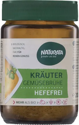 Image de Bouillon de légumes - Herbes sans levure 200g