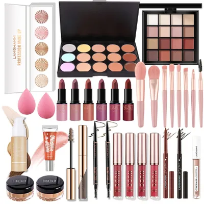 Productafbeelding van Omgoods - Professionele Make-up Set met Make-up Tas