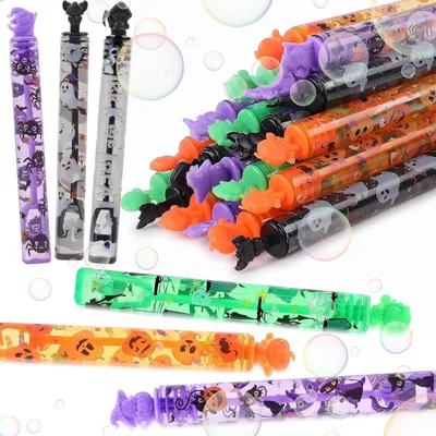 Imagen del producto de Burbujas de Halloween, paquete de 36 unidades, ideales para niños y fiestas