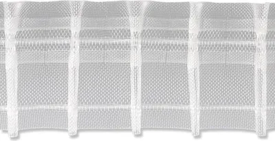 Produktbild von Interdeco Gardinenband / Bleistift-Faltenband Weiß, 50 mm 1:2, Pack. 10 Meter