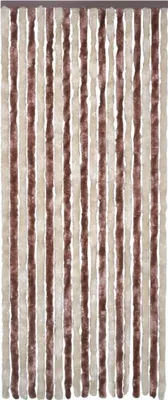 Produktbild von Insektenschutz-Vorhang Beige und Hellbraun 90x200 cm Chenille