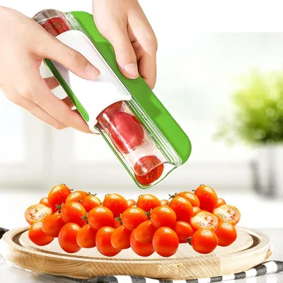 Produktbild von Traubenschneider Erdbeer Slicer Obstschneidemaschine Salatschneider