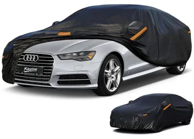 Produktbild von Autoplane Wasserdicht Atmungsaktiv für Audi A6 Limousine (2004-2025) Schwarz