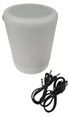 Obrázek produktu pro Chytrá noční  dotyková lampa RGB s WiFi a reproduktorem - bílá