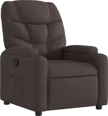 Produktbild von vidaXL Relaxsessel Dunkelbraun Stoff