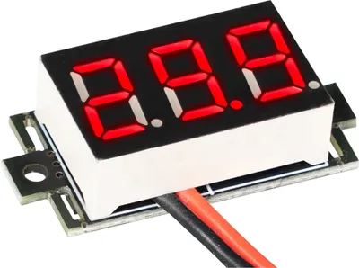 Obrázok produktu pre JOY-IT Voltmeter, 3-29 V, 0,36", červený