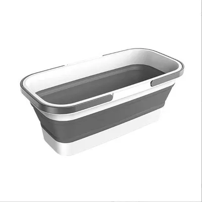 Produktbild von Famanu Faltbare Wäschebox - Tragbare Abwaschschüssel für Camping und Outdoor