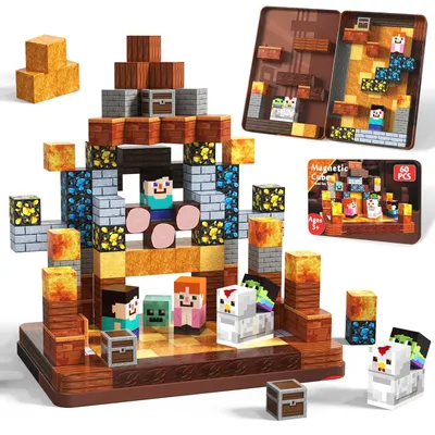 Produktbild von 100-teiliges Bauklotz-Set für Kinder