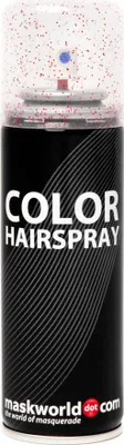 Produktbild von Haarspray Glitter Haarfarbe rot Karneval Fasching