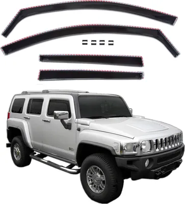 Obrázek produktu pro J&J Automotive | SCOUTT Deflektor / Ofuky oken pro Hummer H3 2005-2010 4ks