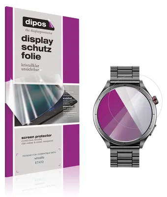 Produktbild von 6x Schutzfolie für whraills ET472 klar Displayschutzfolie Folie Display Schutz dipos