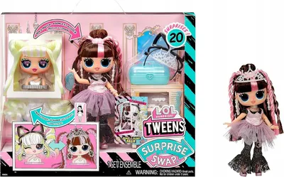Produktbild von L.O.L. Surprise Billie Tweens Modepuppe mit Wechselkopf & 20+ Überraschungen