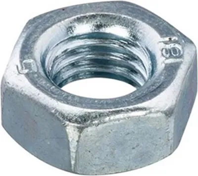 Produktbild von Hoenderdaal - Sechskantmuttern - M12 - Klasse 8 - DIN934 - Verzinkt (100 Stück) -  EU -