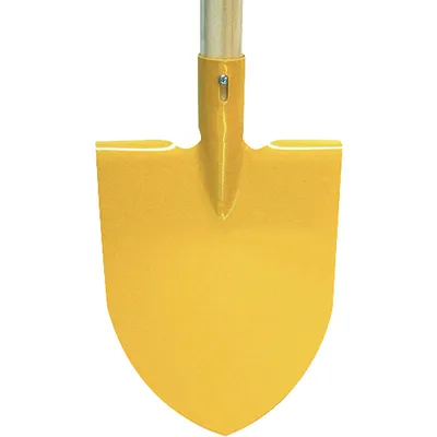 Produktbild von Kinderspitzschaufel 14cm breit, Holzstiel 75cm