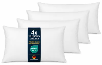 Image de Coussin de remplissage en polyester, lot de 4, dimensions 40x80 cm