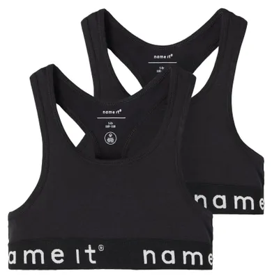 Immagine prodotto di Maglietta Name It 2 unità Nero 9-10 anni Ragazze Nero 9-10 anni