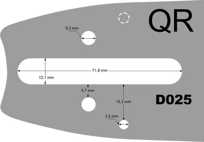 Zdjęcie produktu dla Prowadnica 13 325 1,6 mm Stihl QR13-63WH
