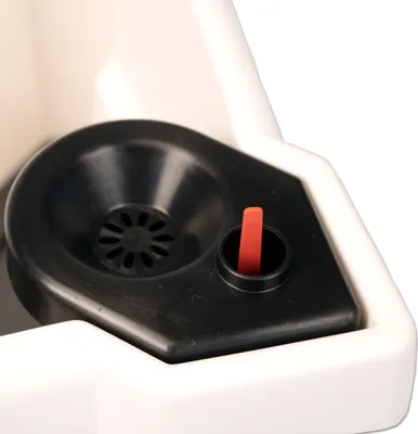 Produktbild von Pflanzkasten NYVIGreen 79x35x33 cm 42 Liter mit Bewässerungssystem & Rollen - Pflanzkübel aus wetterfestem & recyceltem Kunststoff, Farbe:Weiß