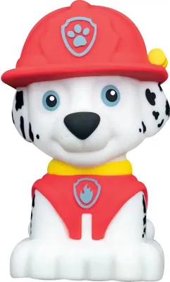 Produktbild von MEGALight Dr. Kunde PAW PATROL MARSHALL, Umgebungsbeleuchtung, Schwarz, Rot, Weiß, Silikon, Warmweiß, LED, 1,5 W