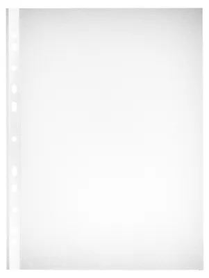Obrázok produktu pre Herlitz 05850508, 210 x 297 mm (A4), Priehľadná, Polypropylén (PP), Portrét, Vršok, 50 kusov