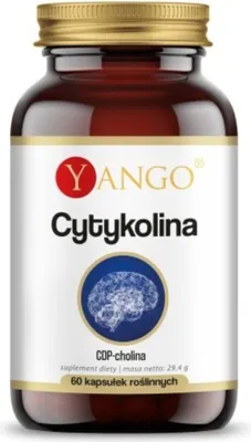 Productafbeelding van Yango Cytykolina Cdp-cholina 250 mg 60 capsules BI8775
