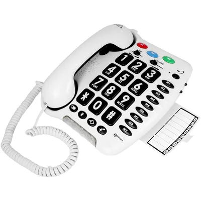 Produktbild von Geemarc CL100 schwerhörigen/schwersehenden Seniorentelefon - einfache Installation - Deutsche Version