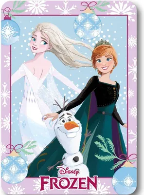 Produktbild von Disney Eiskönigin Holiday Polar Fleece Decke 100x140cm