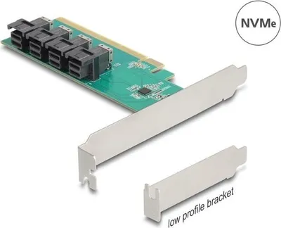 Image de DELOCK PCI Express x16 Karte zu 4 int. SSF-8643 NVMe Bifurc.