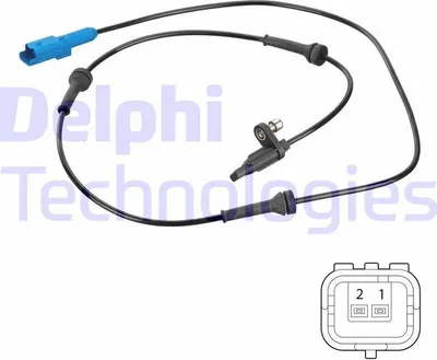 Produktbild von DELPHI ABS Sensor Raddrehzahl passend für PEUGEOT 508 SW I (8E) SS20674